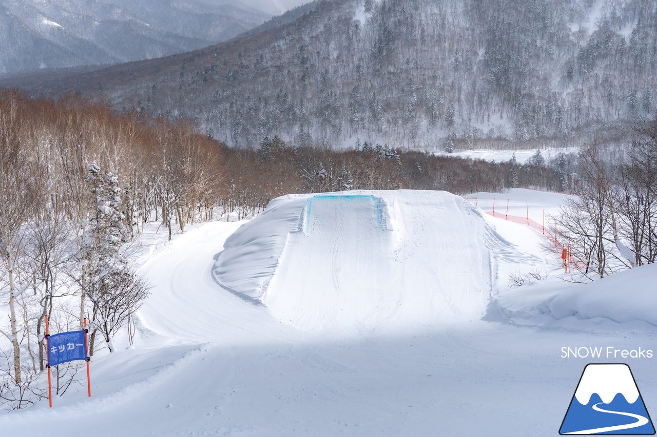 札幌国際スキー場｜３月の平日。粉雪コンディション、ゴンドラ＆リフト待ち無し、もちろん、ゲレンデも混雑無し。要するに、最高です(^_-)-☆